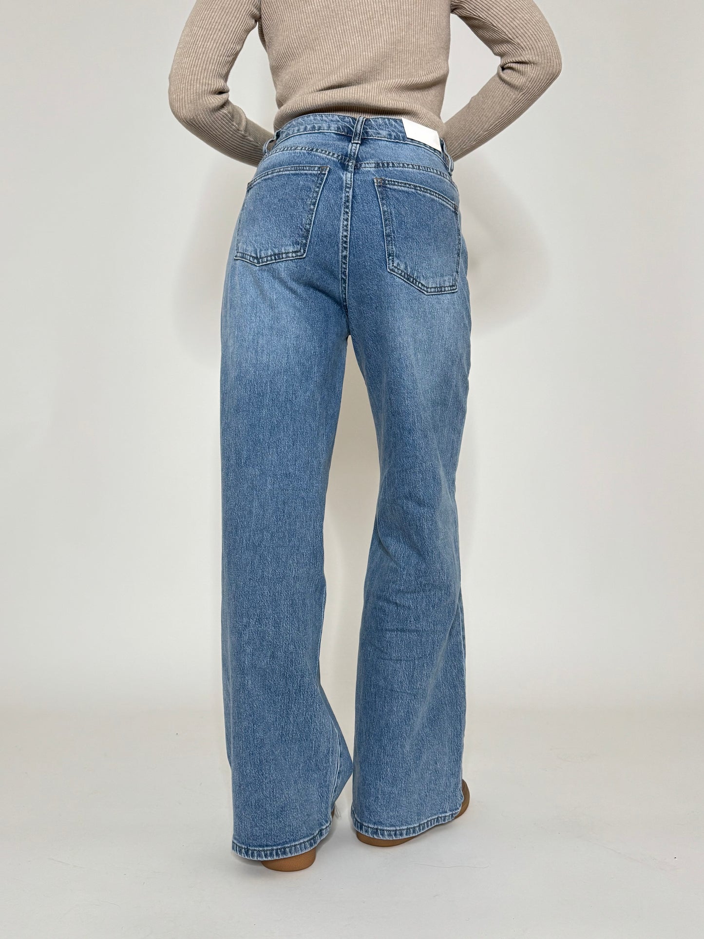 Jeans Wide Leg Daily Blue Milano