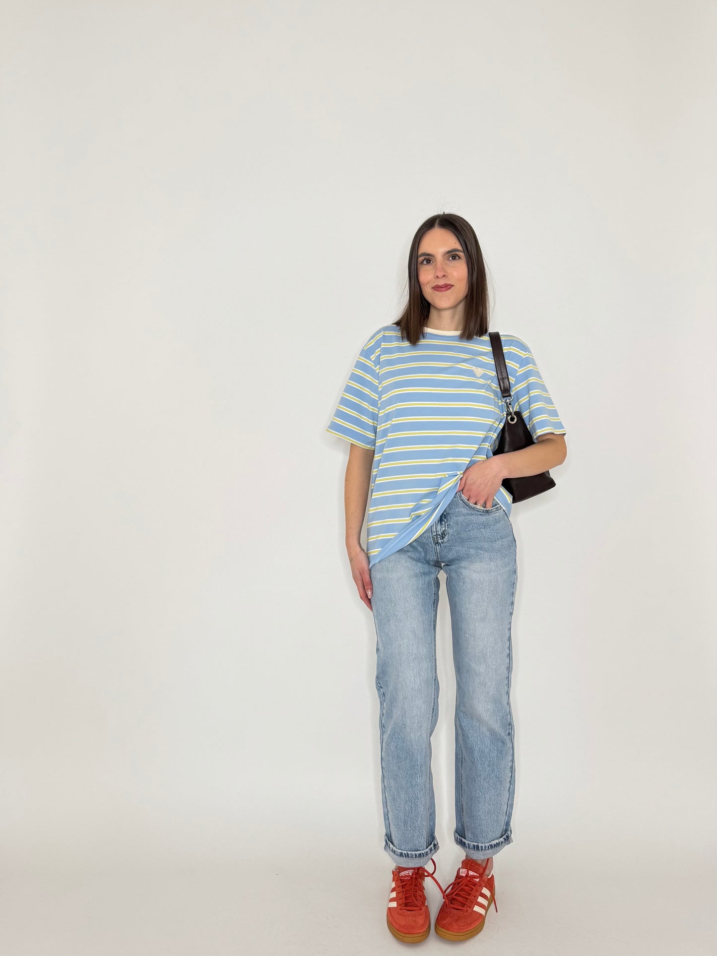 Jeans Straight con cintura