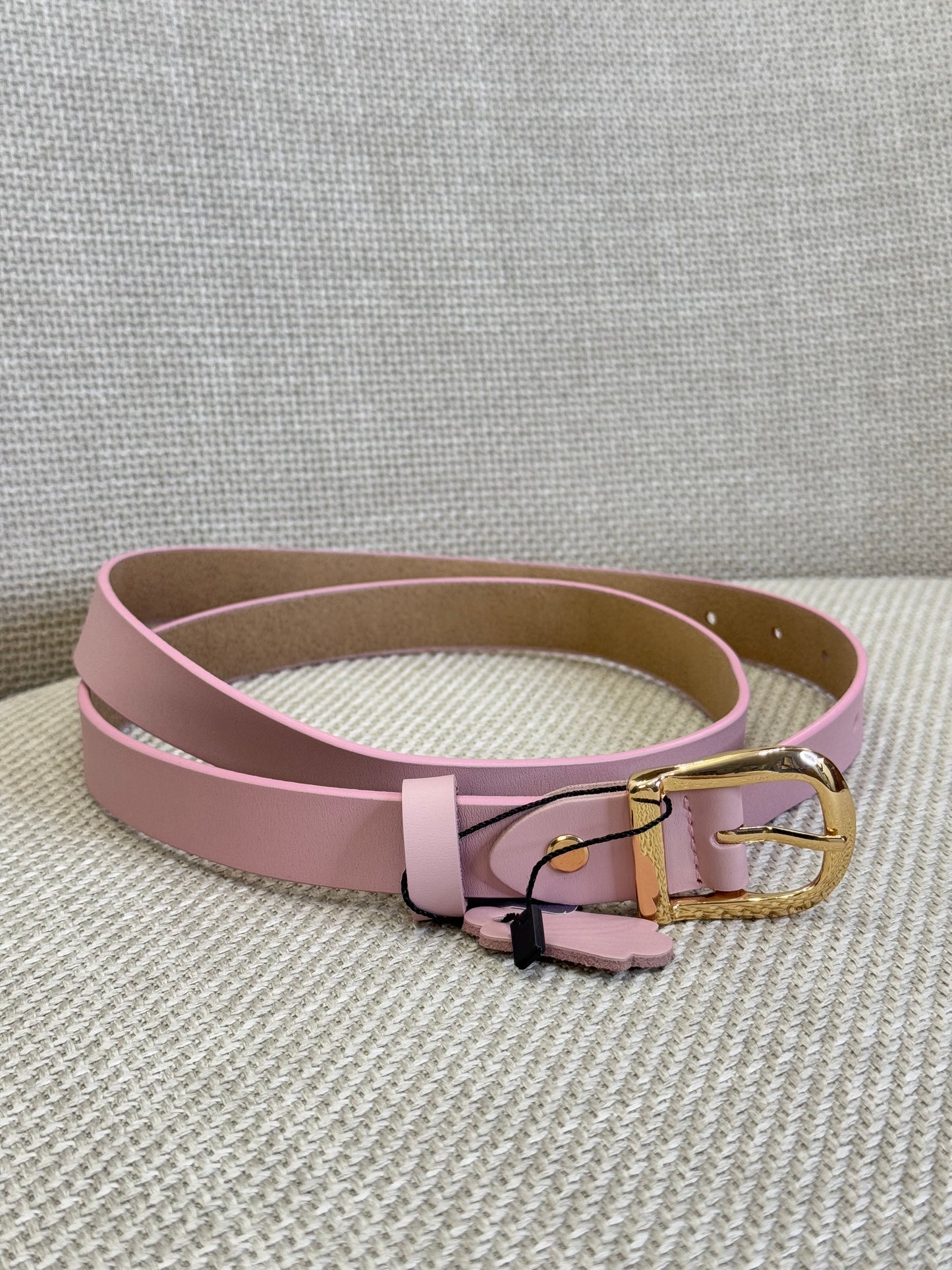 Cintura vera pelle Rosa