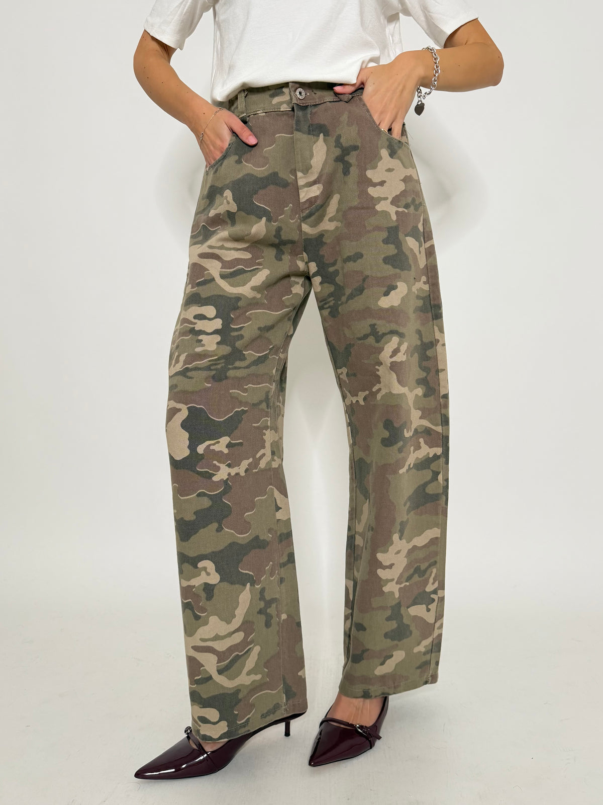Jeans Camouflage fit baggy