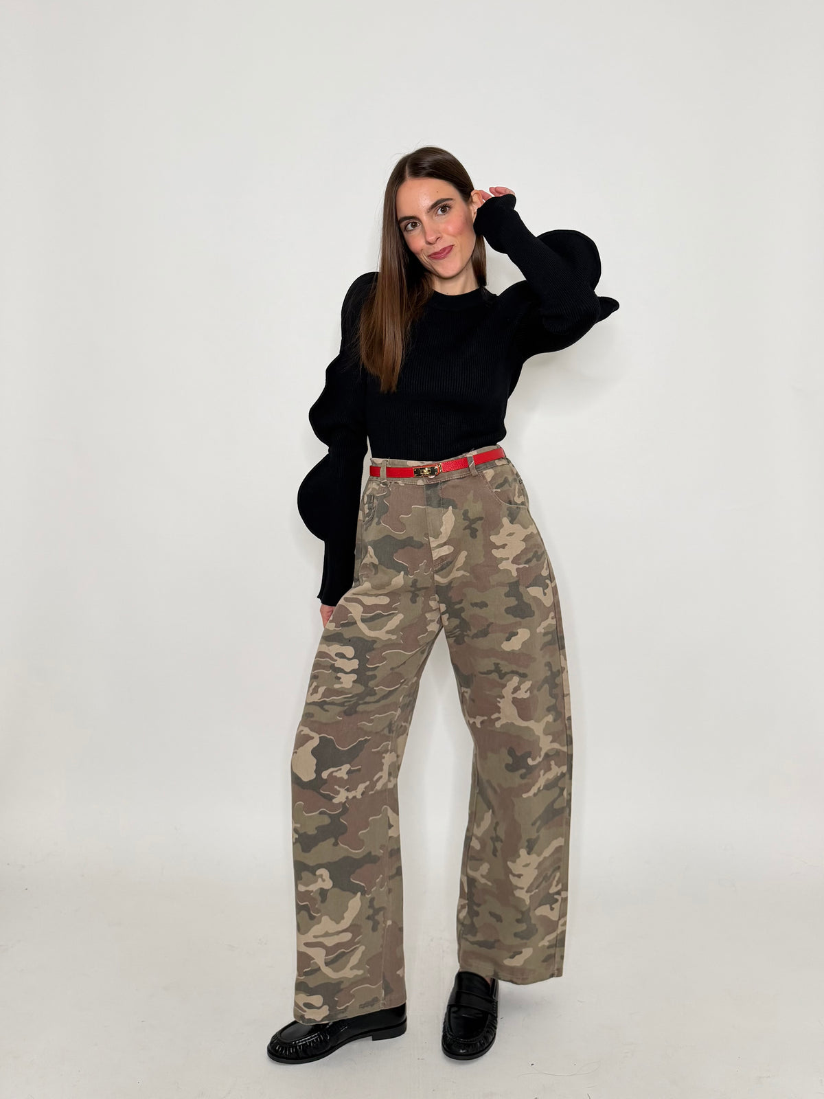 Jeans Camouflage fit baggy