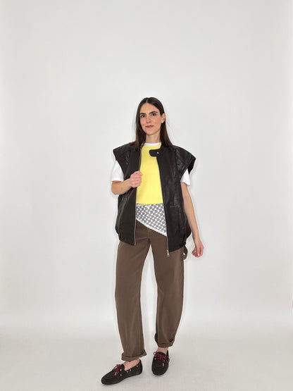 Jeans barrel fit Nutella