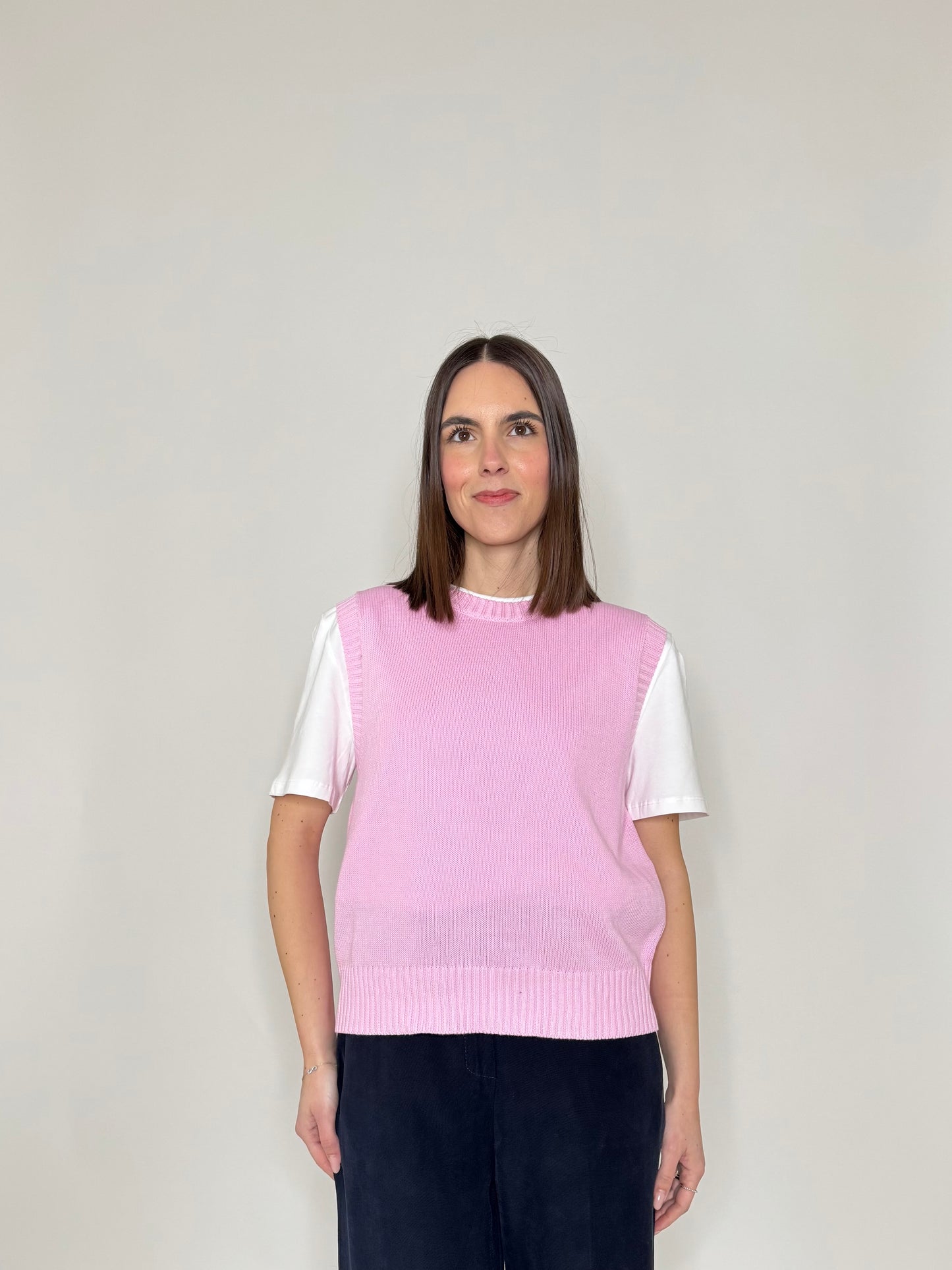 Gilet basic 100% cotone Bubble