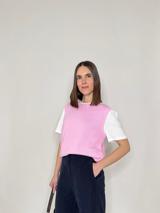 Gilet basic 100% cotone Bubble