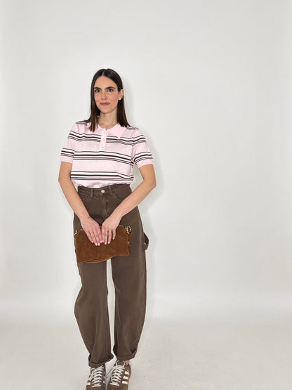 Jeans barrel fit Nutella