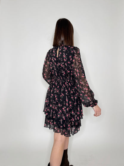 Abito Bloom Noir fantasia
