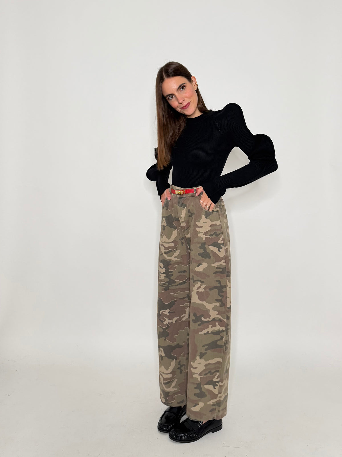 Jeans Camouflage fit baggy
