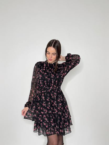 Abito Bloom Noir fantasia