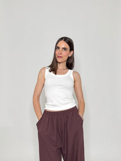Completo Grace in fresca viscosa cioccolato