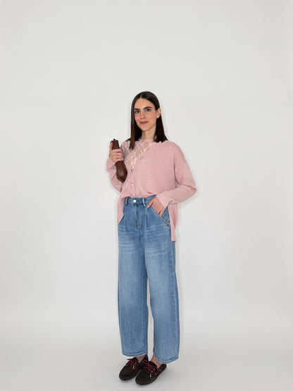 Jeans Ballon Soft in cotone leggero
