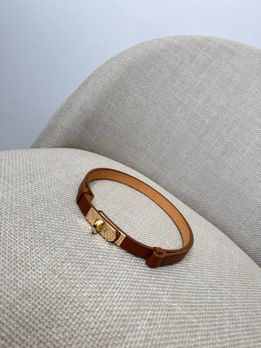 Cintura vera pelle martellata regolabile stile Hermes Cuoio 2cm