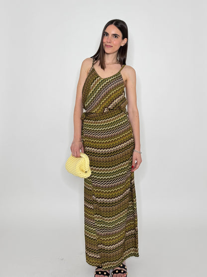 Gonna matita a portafoglio stampa Missoni