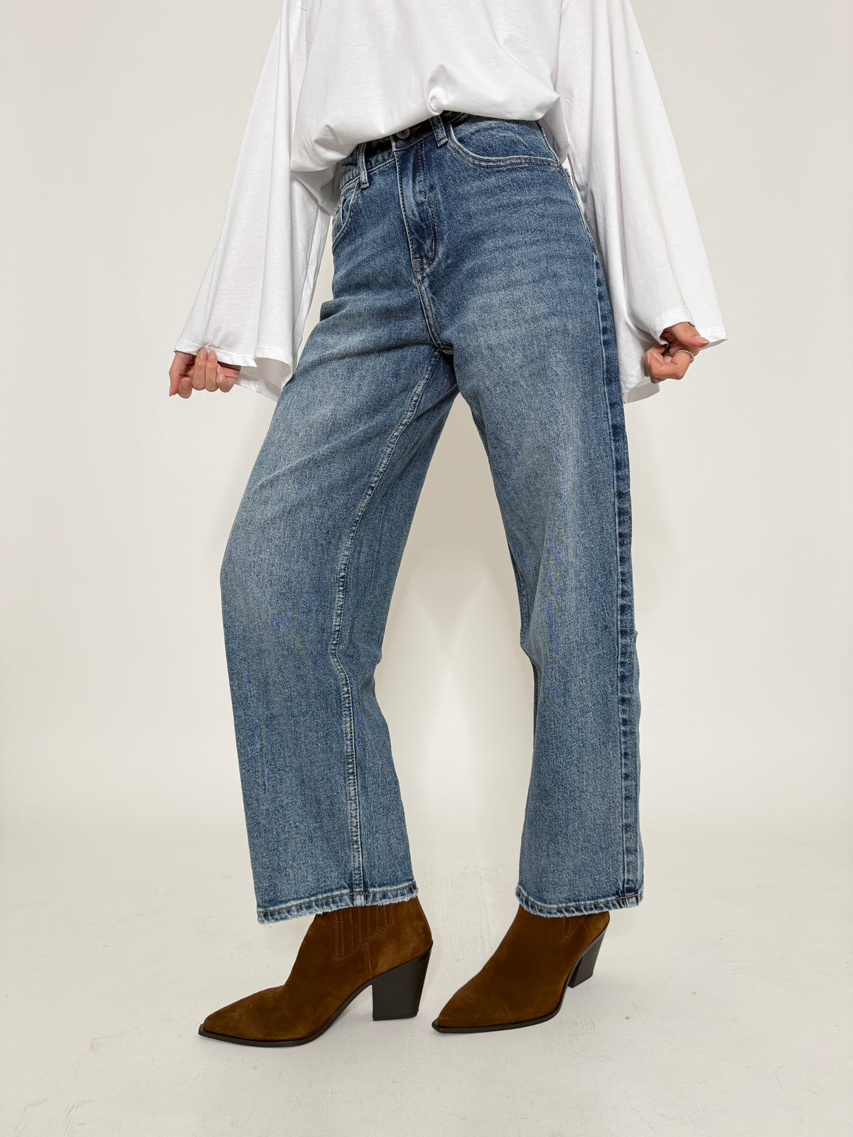 Jeans Barrell “Aria” Fit Denim Blue
