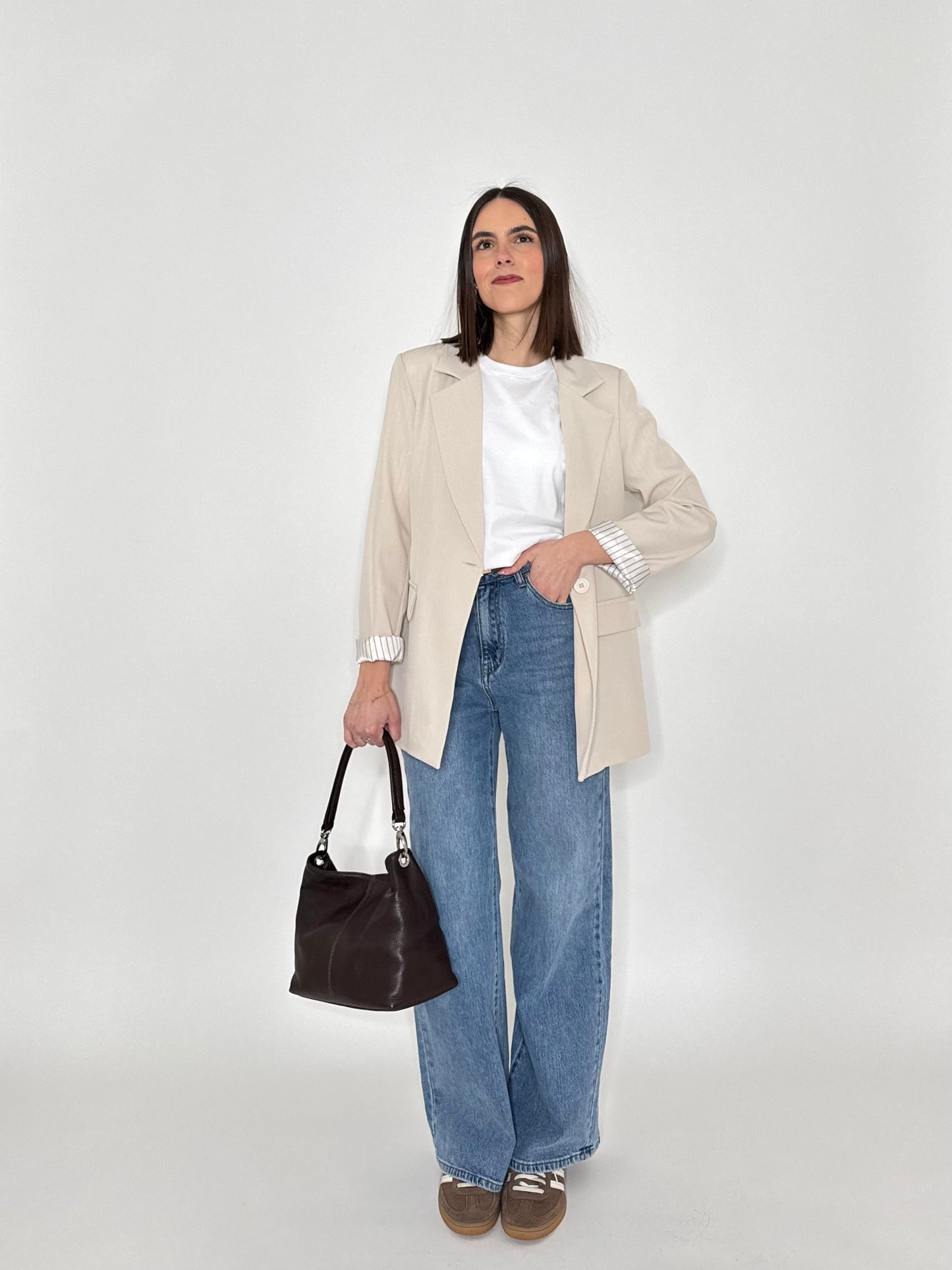 Giacca Office daily Beige