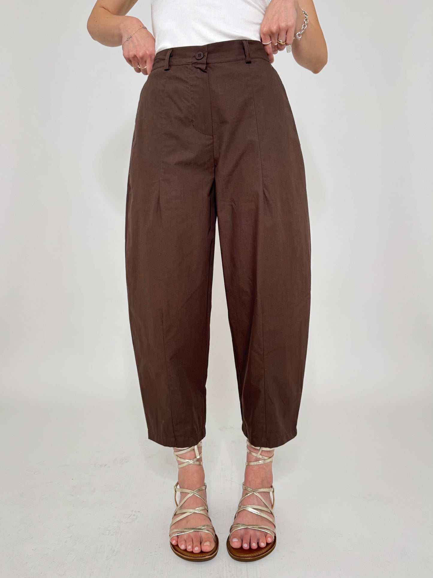 Pantalone Gaucho in 100% cotone