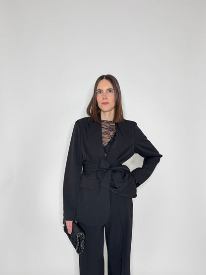 Giacca taglio elegante strutturata Nera