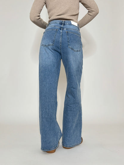 Jeans Wide Leg Daily Blue Milano