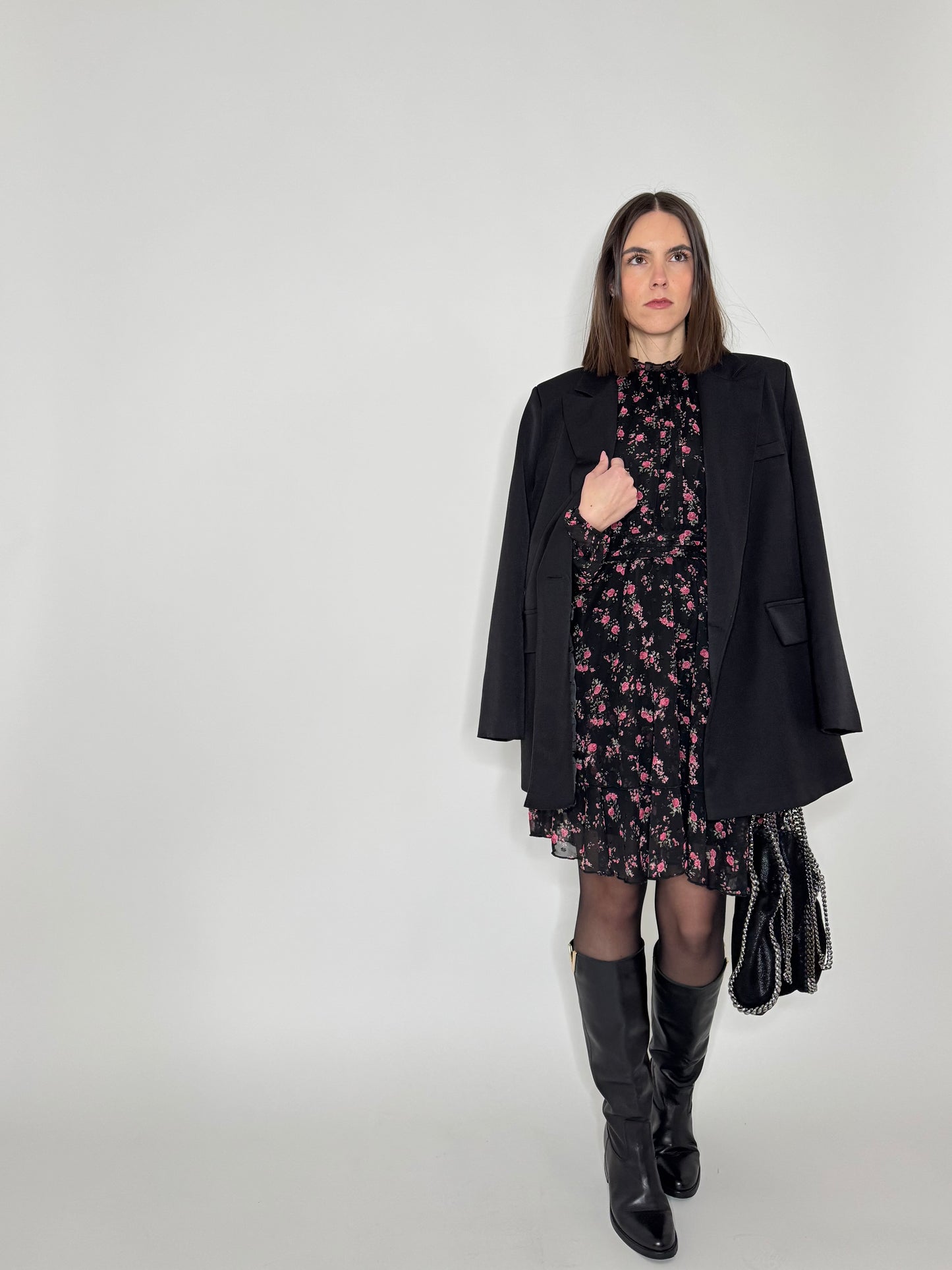 Abito Bloom Noir fantasia
