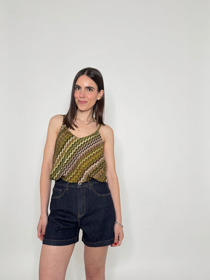 Top in viscosa stampa Missoni