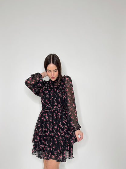 Abito Bloom Noir fantasia