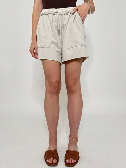 Pantaloncino in maglina cotone Comfy Sabbia