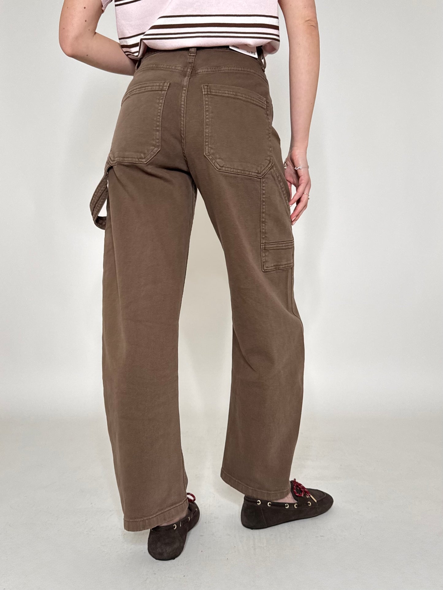 Jeans barrel fit Nutella
