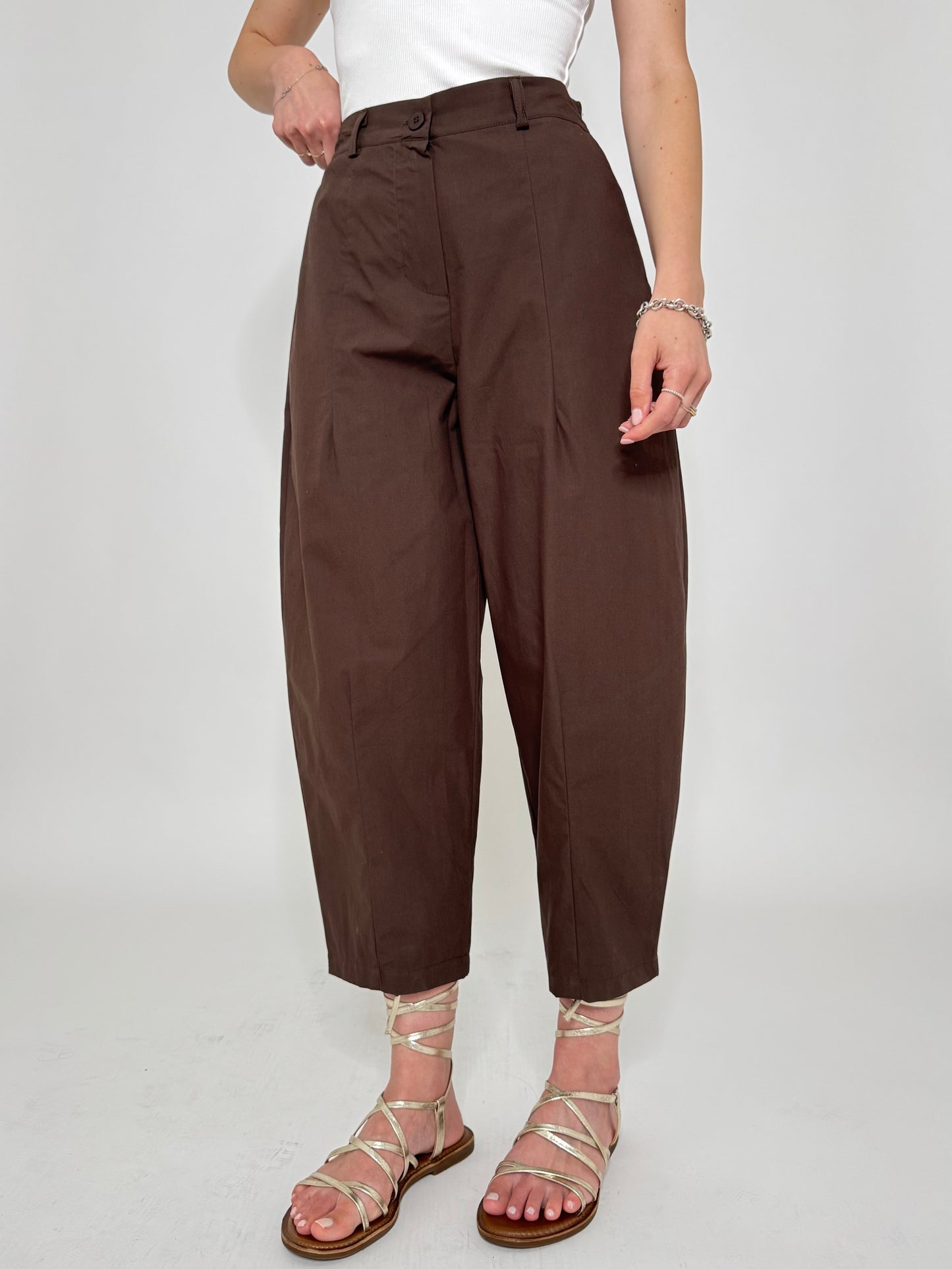 Pantalone Gaucho in 100% cotone