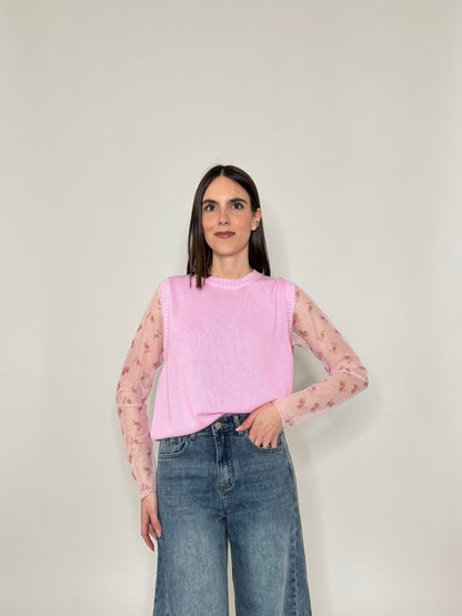 Gilet basic 100% cotone Bubble