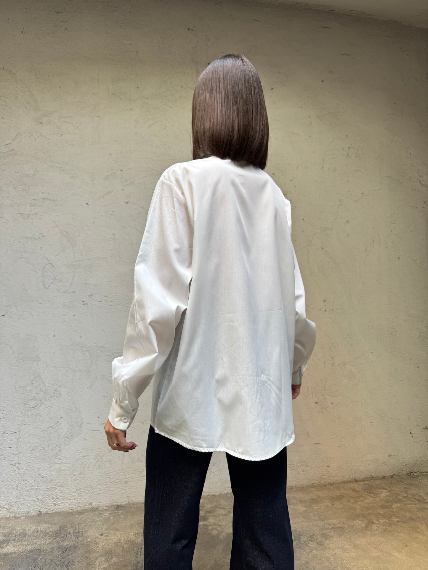 Completo gilet camicia in calda viscosa