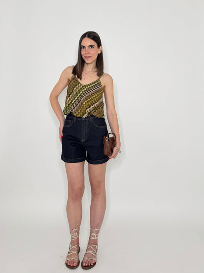 Top in viscosa stampa Missoni