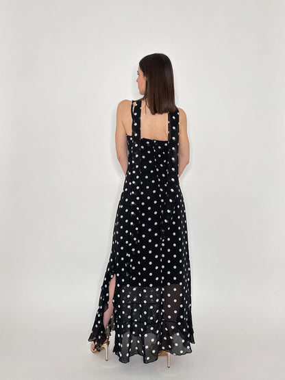 Abito Flamenco lungo pois Nero