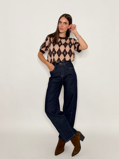 Jeans Barrel Fit con spicchi lavaggio zero - IN RIASSORTIMENTO