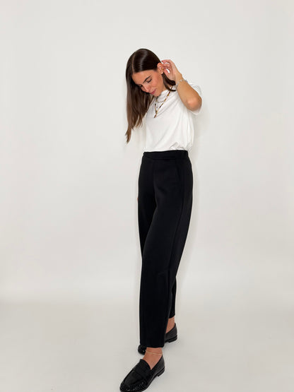 Pantalone ovetto in misto viscosa