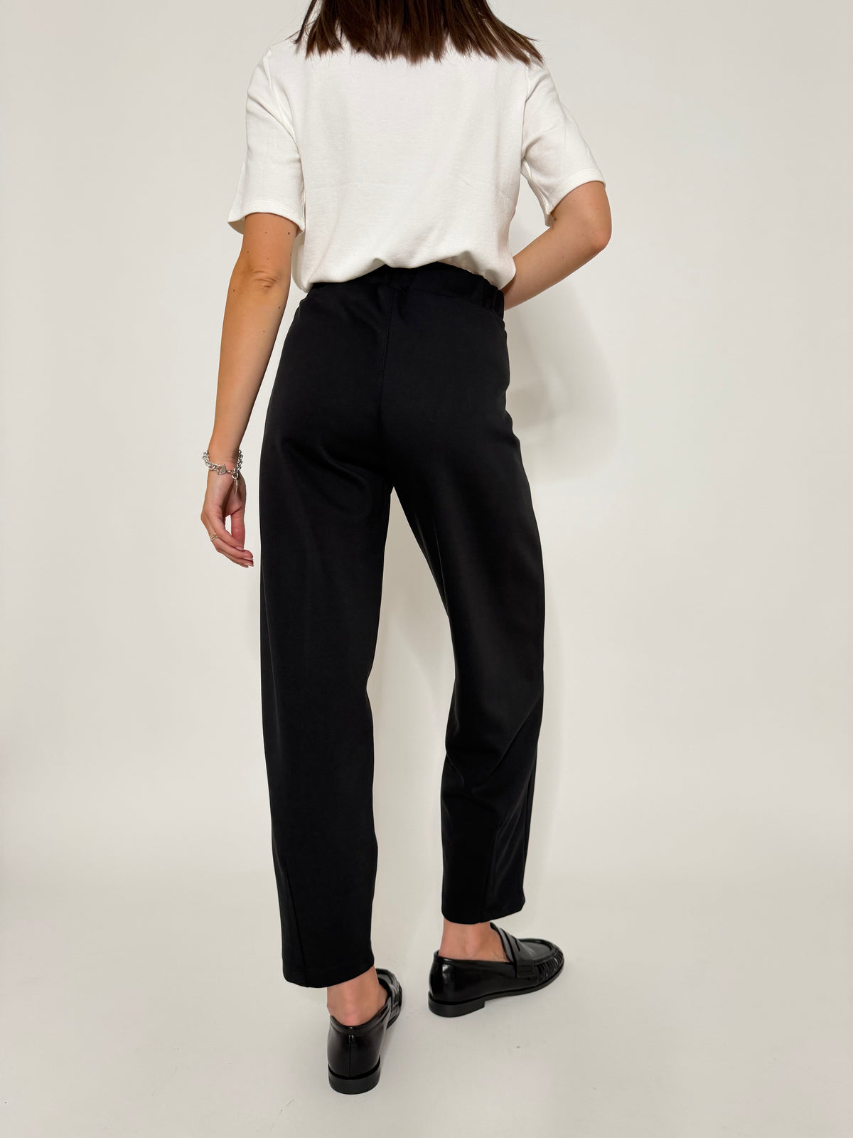 Pantalone ovetto in misto viscosa