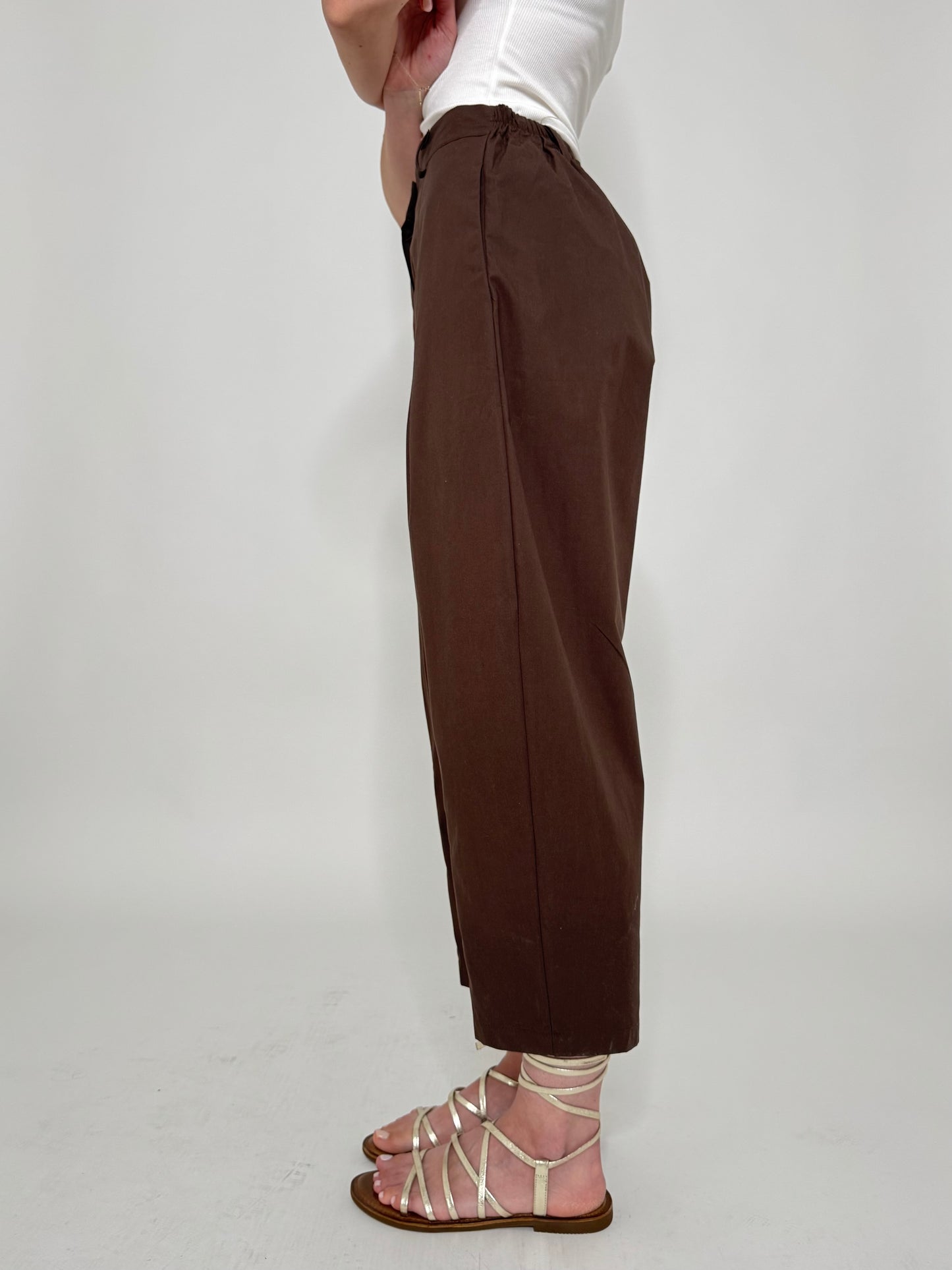Pantalone Gaucho in 100% cotone