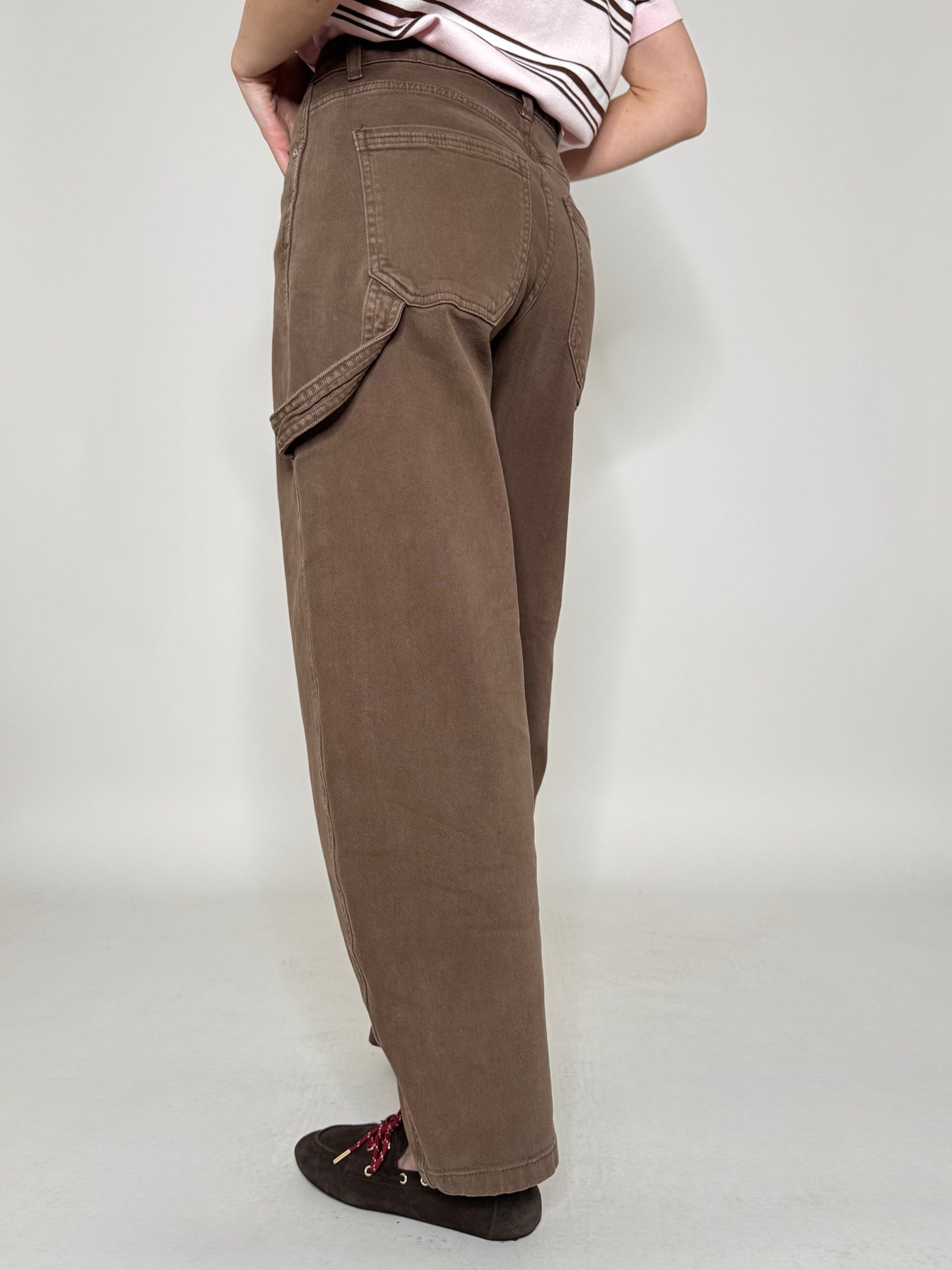 Jeans barrel fit Nutella