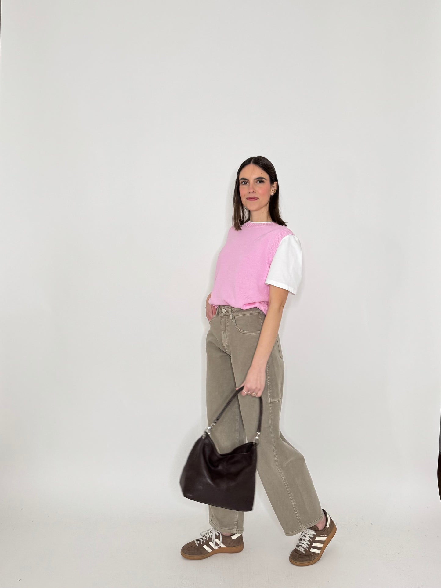 Jeans Barrel Sabbia