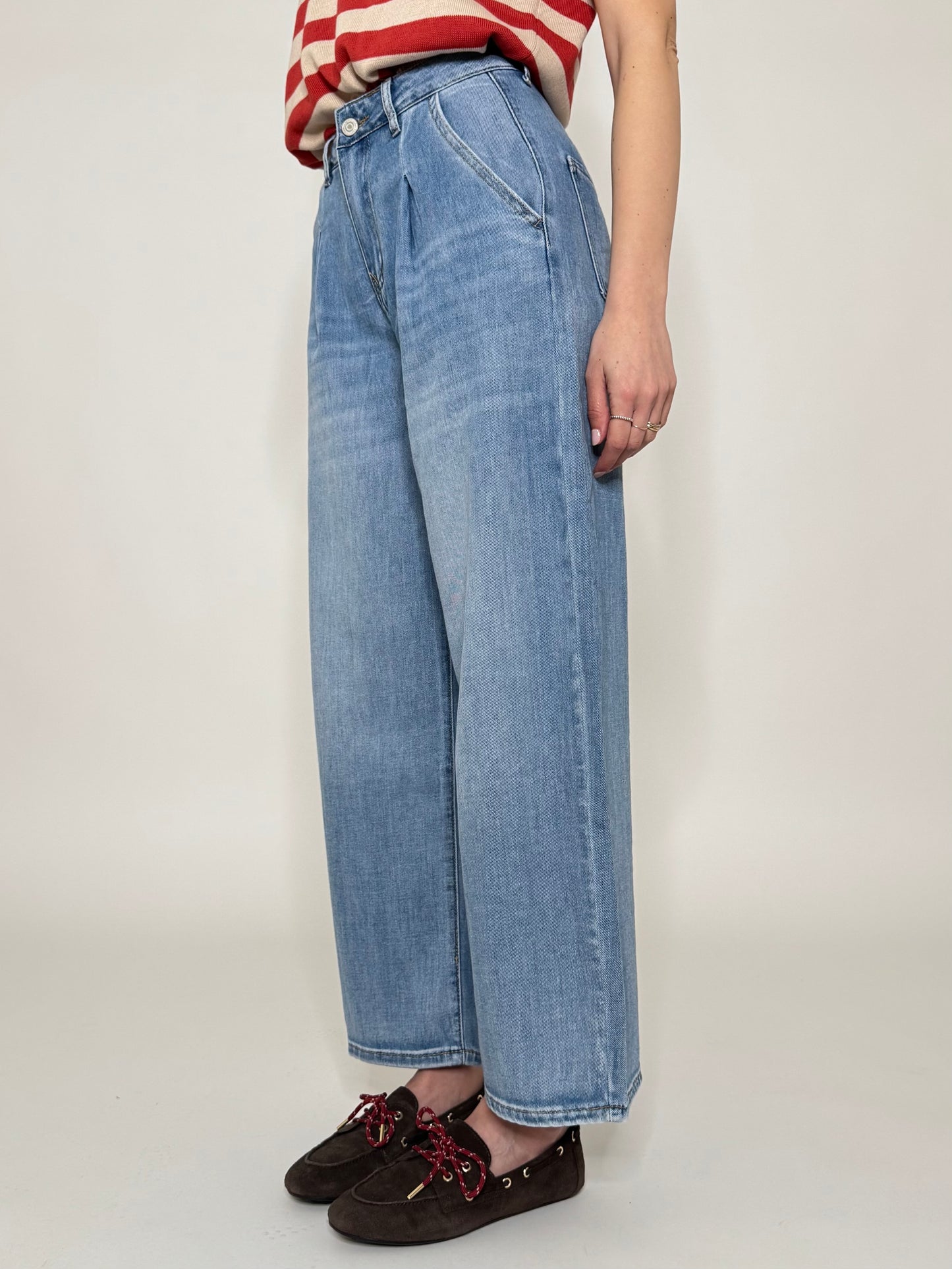 Jeans Ballon Soft in cotone leggero