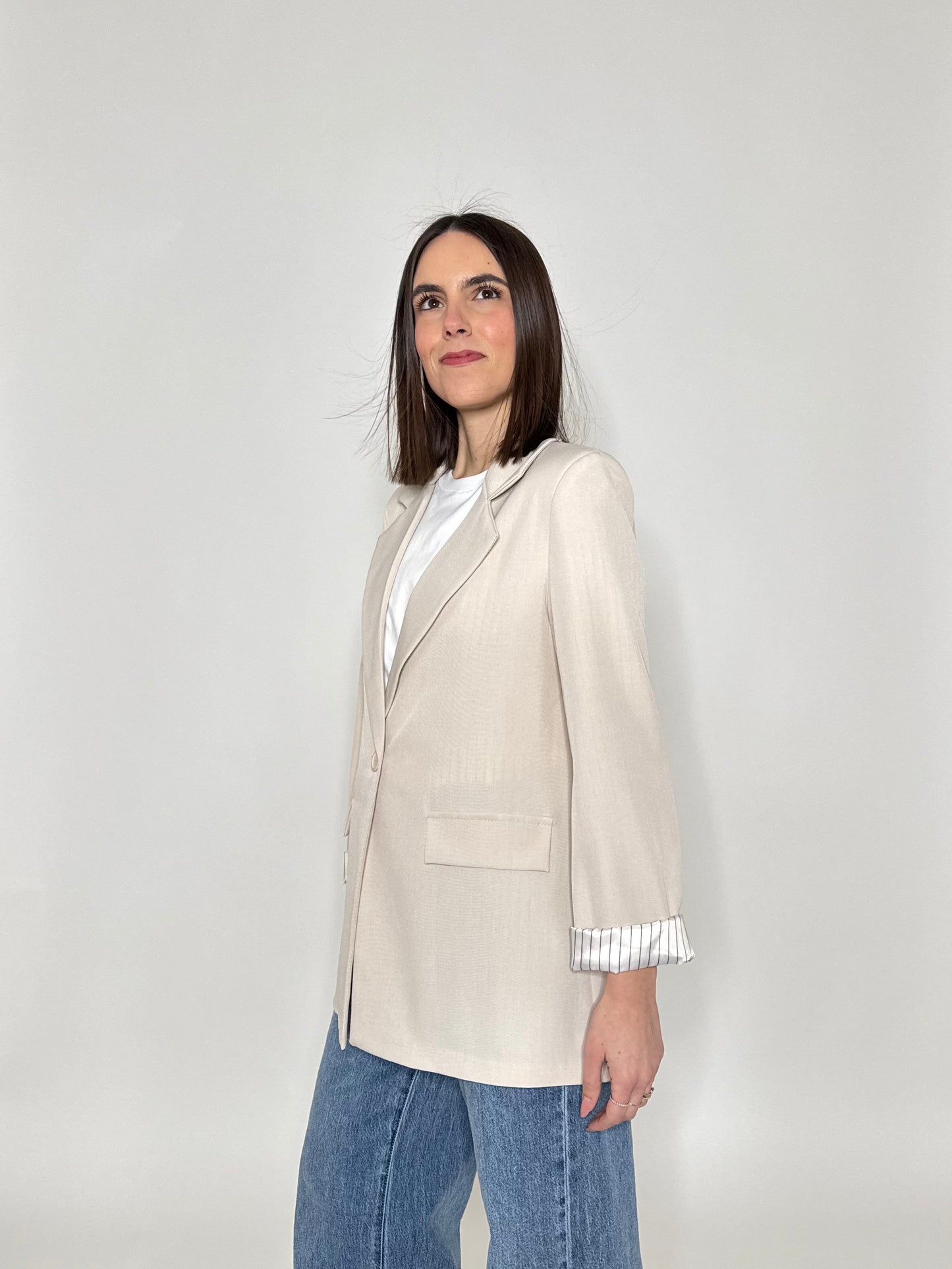 Giacca Office daily Beige