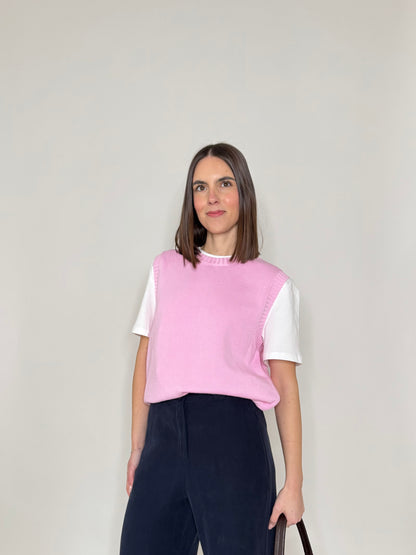 Gilet basic 100% cotone Bubble
