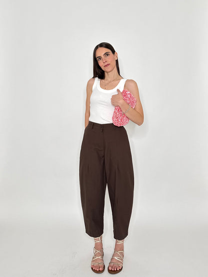 Pantalone Gaucho in 100% cotone