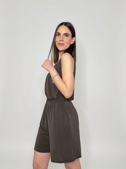 Completo comfy in modal cioccolato