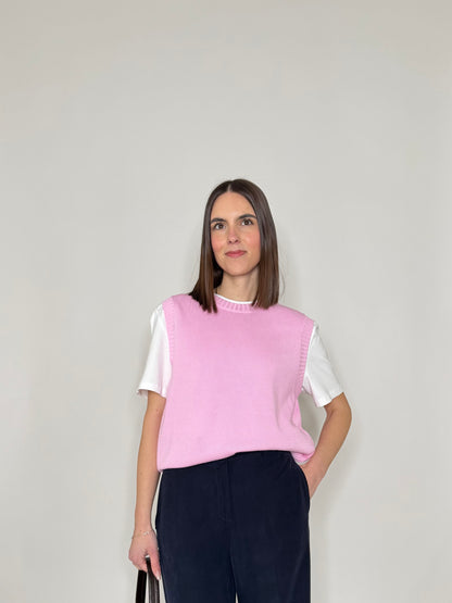 Gilet basic 100% cotone Bubble