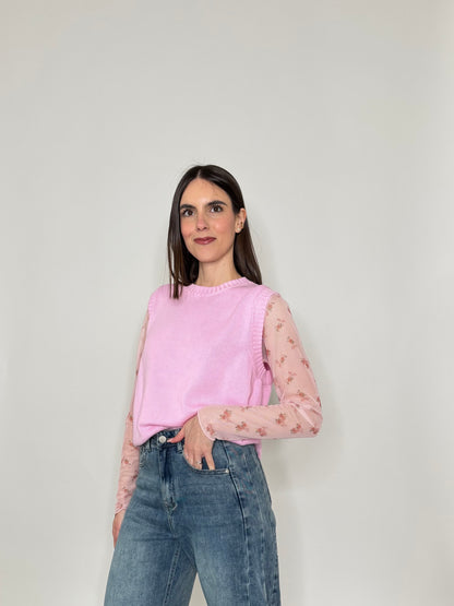 Gilet basic 100% cotone Bubble