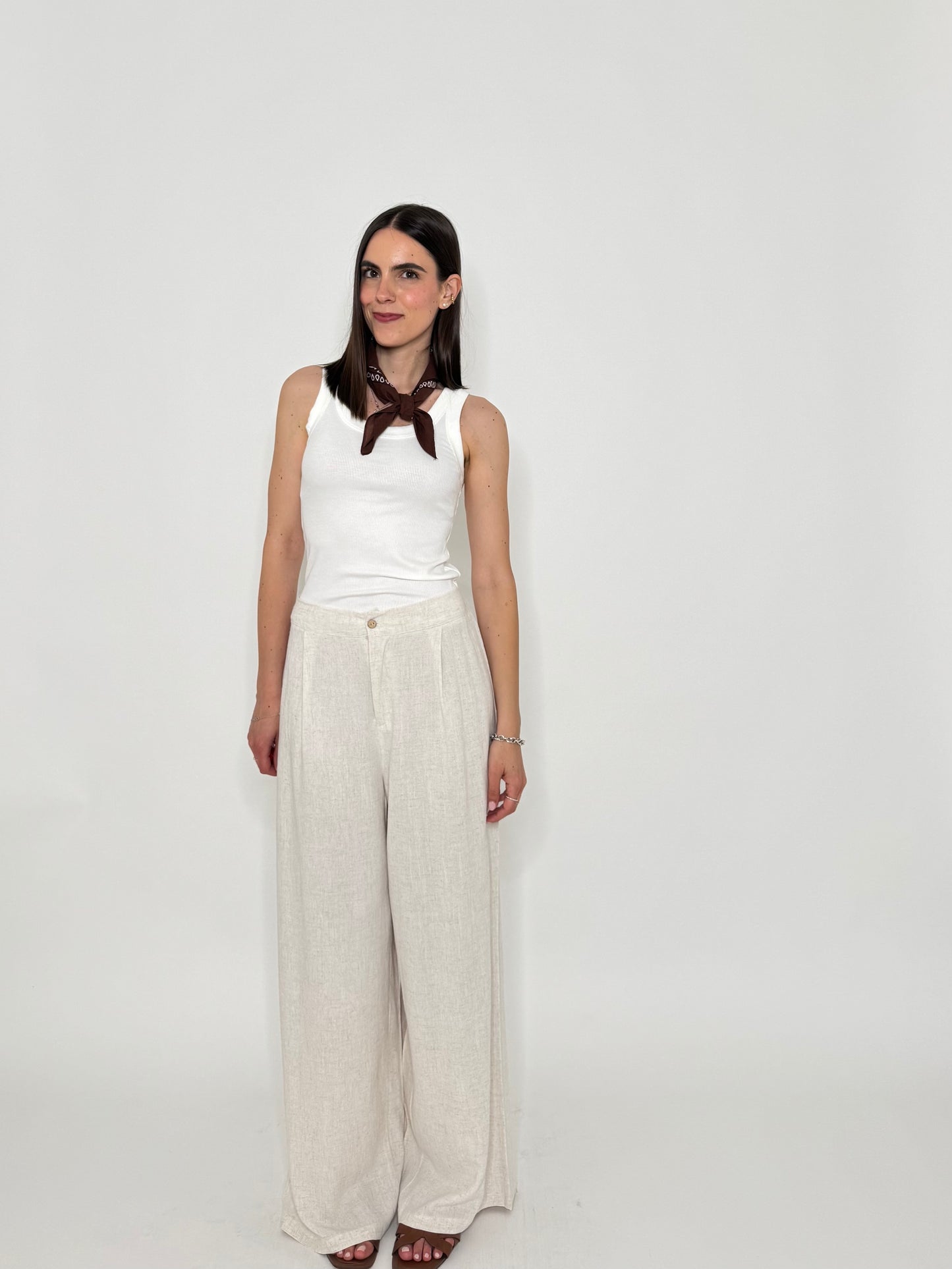 Completo Sofi in 100% cotone Panna