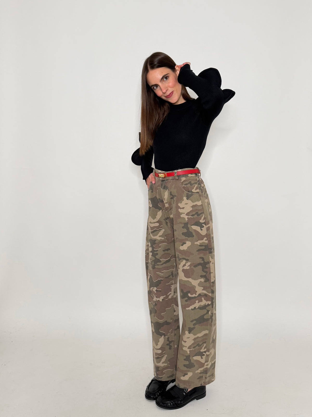 Jeans Camouflage fit baggy