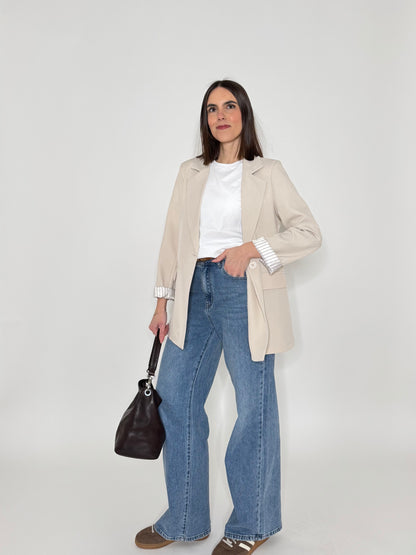 Giacca Office daily Beige
