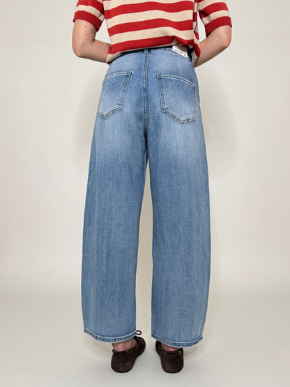 Jeans Ballon Soft in cotone leggero