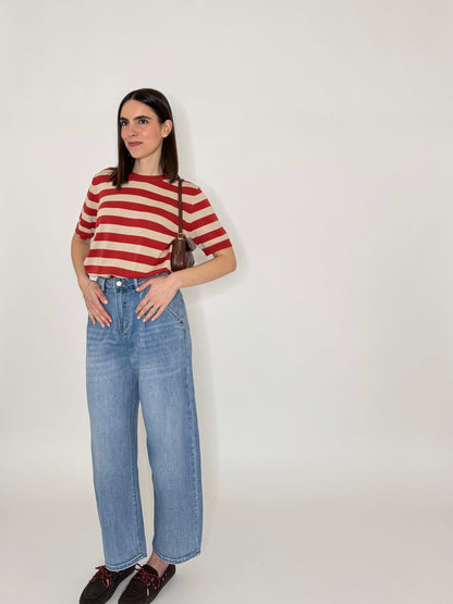 Jeans Ballon Soft in cotone leggero