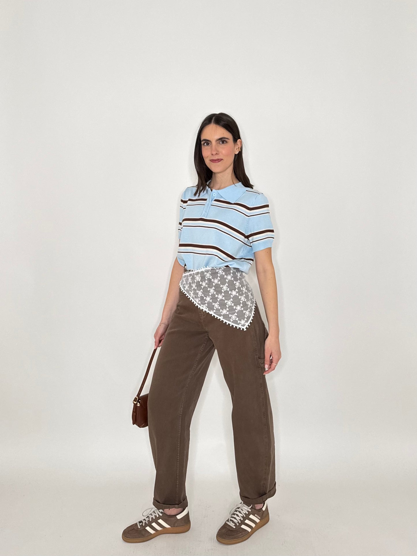 Jeans barrel fit Nutella